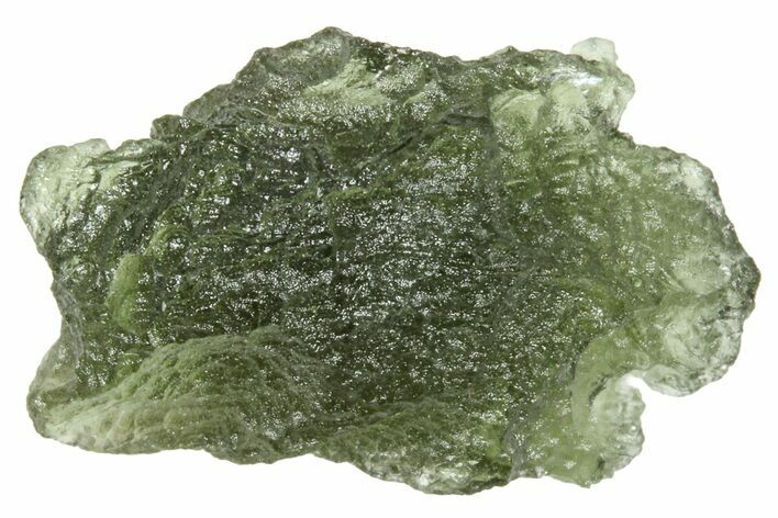 Green Moldavite Tektite ( g) - Czech Republic #368971